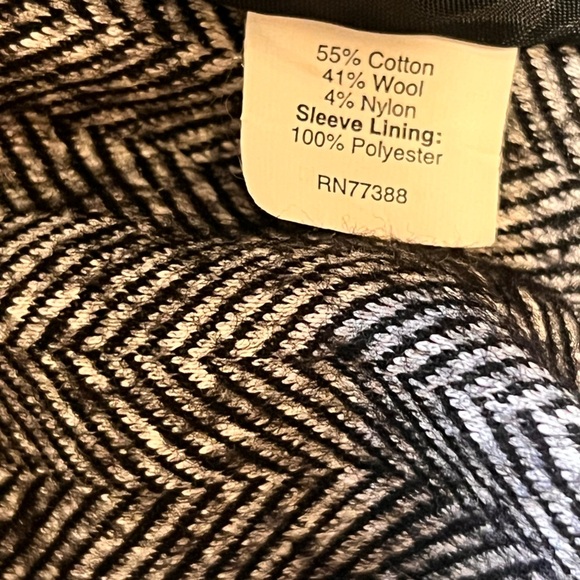 Women's J Crew Thandie Gray Marbled Double-Breasted Wool Blend Blazer Sz. 0 - Picture 13 of 13